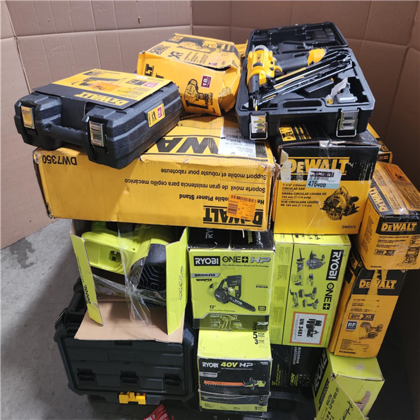 CALIFORNIA AS-IS TOOL PALLET