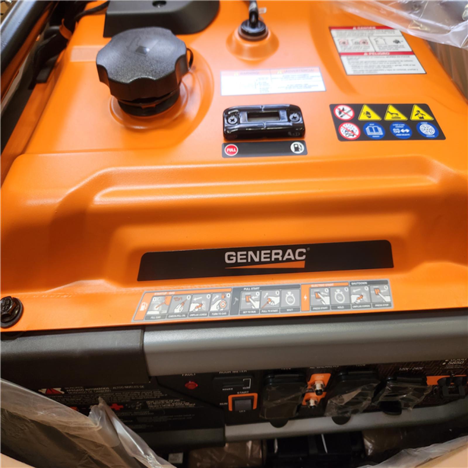 Phoenix NEW Generac 8125/6500-Watt Dual Fuel Portable Generator  Easy-To-Use Electric Start (SEALED)