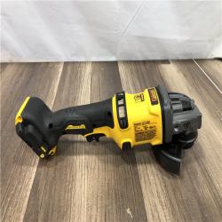 AS-IS DEWALT FLEXVOLT 60V MAX Cordless Brushless 4.5 in. to 6 in. Small Angle Grinder with Kickback Brake (Tool Only)