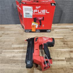HOUSTON LOCATION - AS - IS Milwaukee FUEL 18-Volt Lithium-Ion Brushless Cordless Gen II 18-Gauge Brad Nailer (Tool-Only)