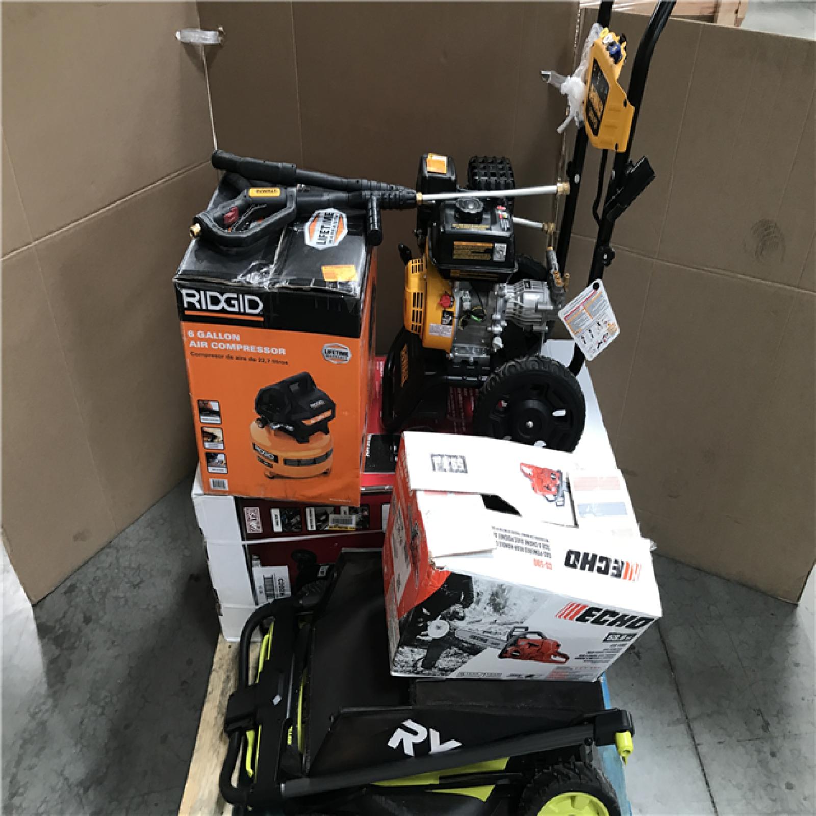 CALIFORNIA AS-IS OUTDOOR POWER EQUIPMENT