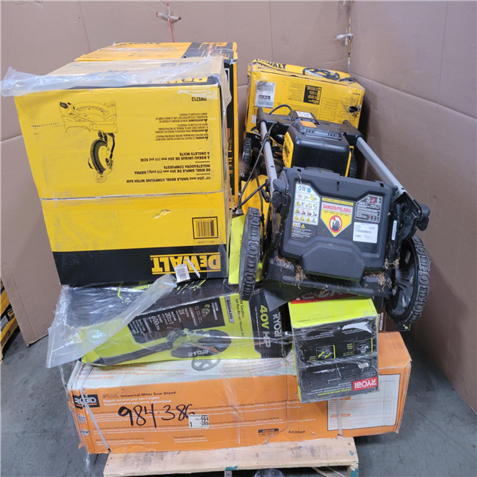 CALIFORNIA AS-IS TOOL PALLET