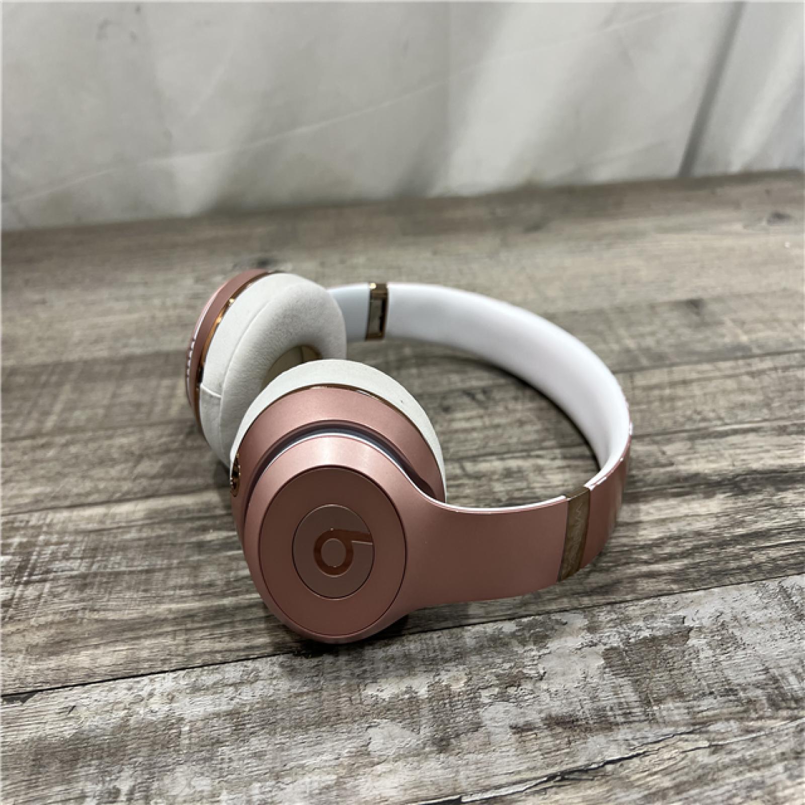 AS-IS Beats Solo3 Wireless On-Ear Headphones -Rose Gold