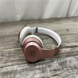 AS-IS Beats Solo3 Wireless On-Ear Headphones -Rose Gold