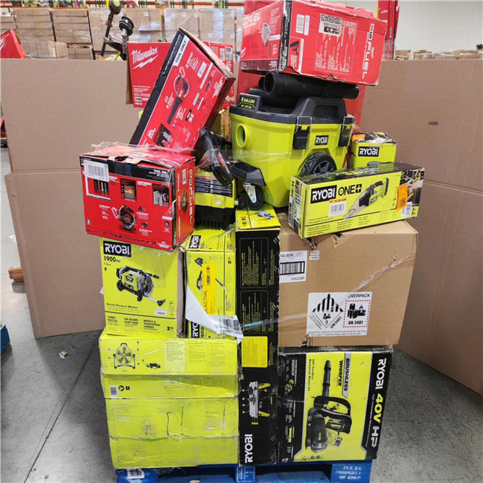 CALIFORNIA AS-IS TOOL PALLET