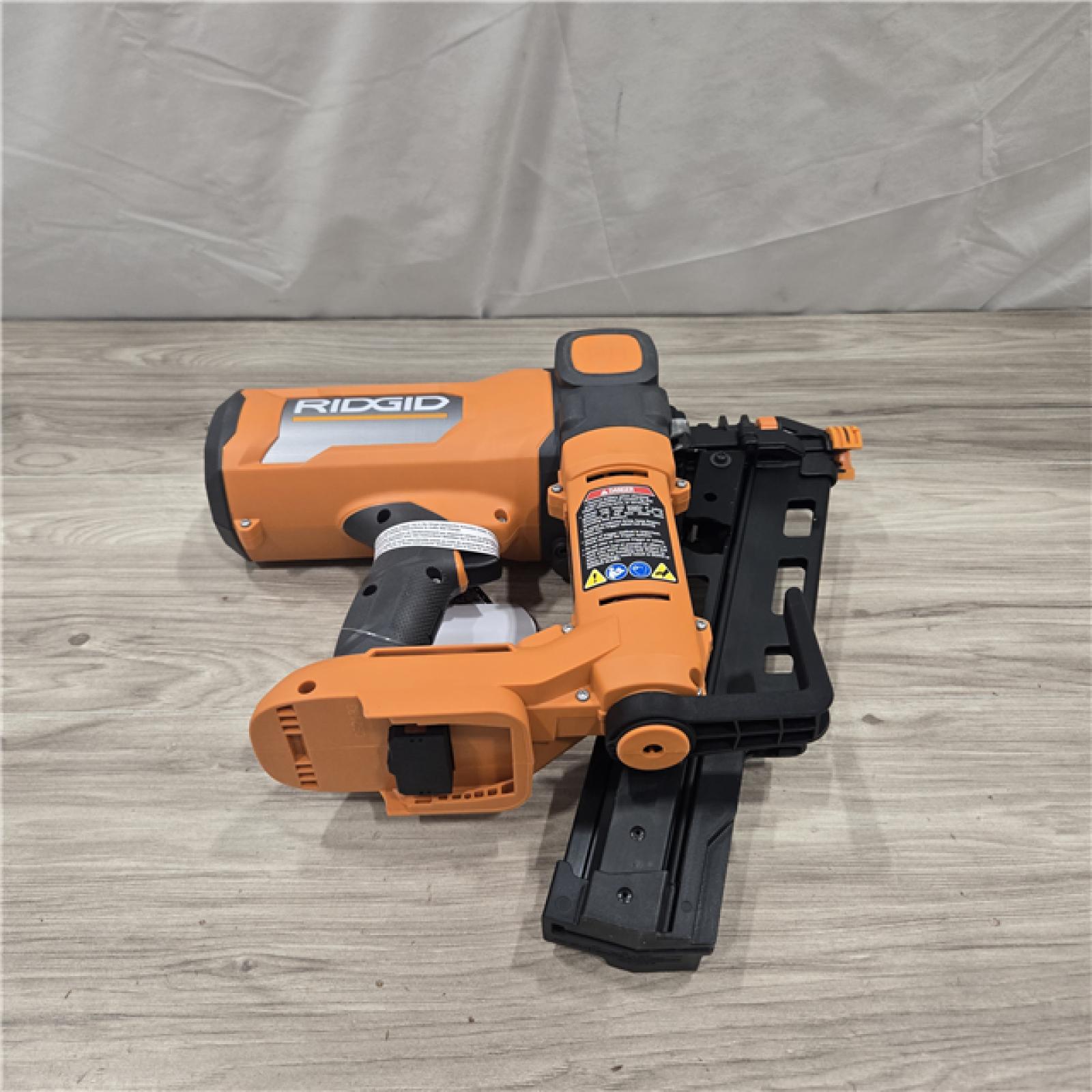 AS-IS RIDGID 18V Cordless 21° 3-1/2 in. Framing Nailer (Tool Only)