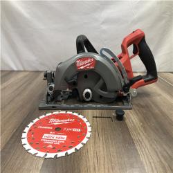 AS-IS Milwaukee FUEL 18V Lithium-Ion Cordless 7-1/4 in. Rear Handle Circular Saw (Tool-Only)