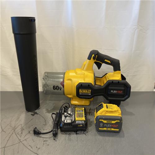 AS-IS - DEWALT FLEXVOLT 60V MAX 125 MPH 600 CFM Brushless Cordless Battery Powered Blower Kit