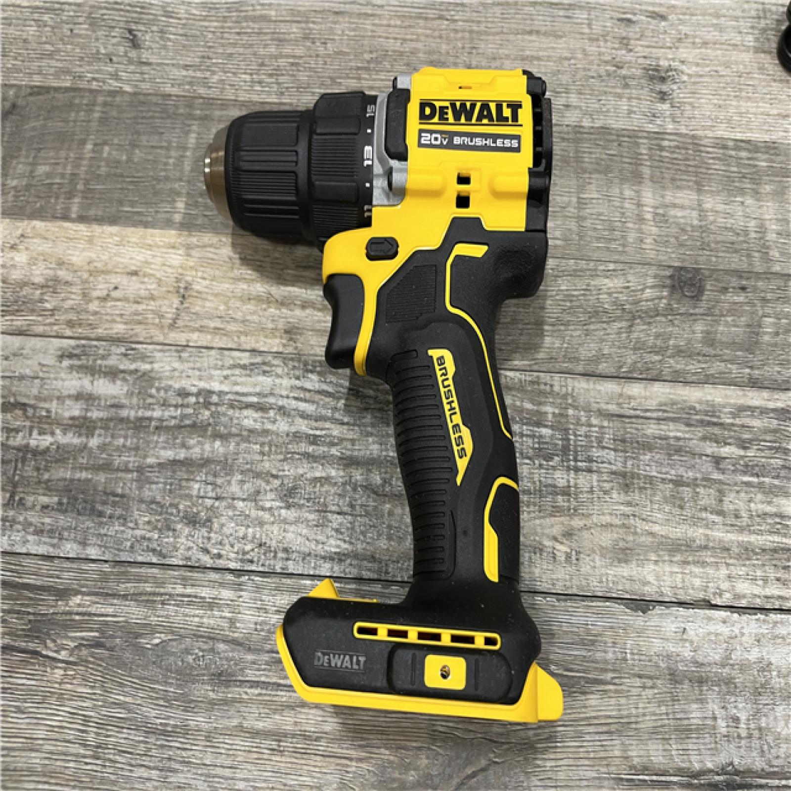 AS-IS DEWALT Atomic 20V Lithium-Ion Cordless Compact 1/2 in. Drill/Driver Kit