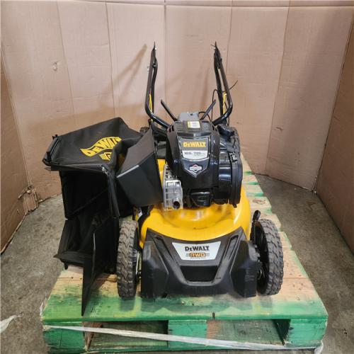 Phoenix LIKE NEW DEWALT 21 in. 163cc Briggs and Stratton 725Exi Engine Rear Wheel Drive 3-in-1 Gas Self Propelled Walk Behind Lawn Mower