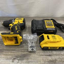 AS-IS DEWALT Atomic 20V Lithium-Ion Cordless Compact 1/2 in. Drill/Driver Kit