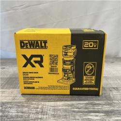 NEW - DEWALT 20V MAX XR Cordless Brushless Fixed Base Compact Router (Tool Only)
