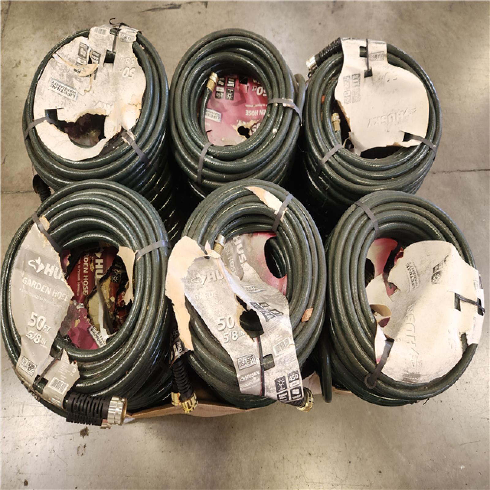 Phoenix Husky 5/8 in. x 50 ft. Heavy-Duty Hose Pallet of 60