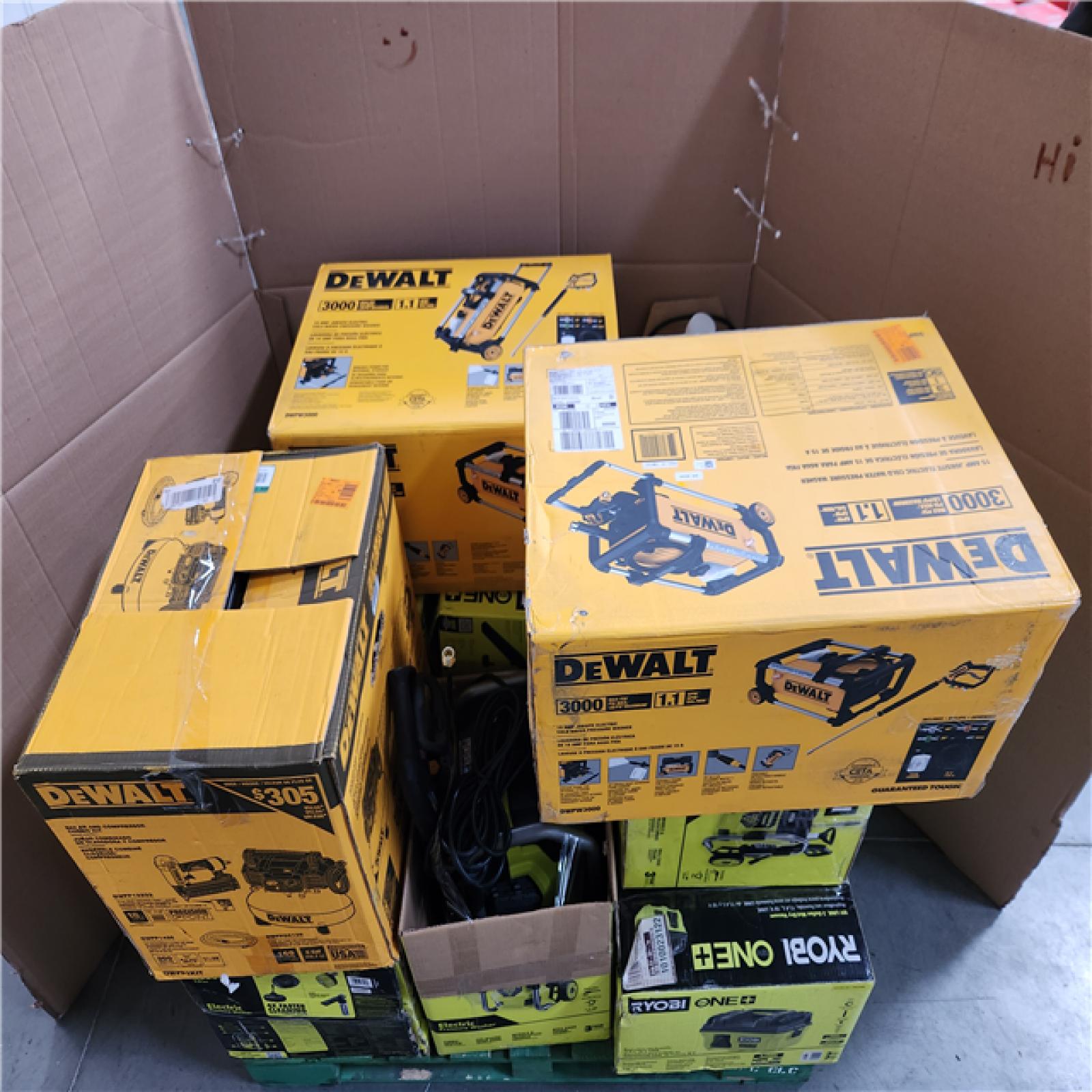 CALIFORNIA AS-IS TOOL PALLET