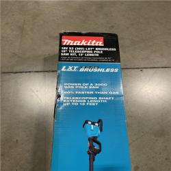 NEW! - Makita LXT 18V X2 (36V) Lithium-Ion Brushless Cordless 10 in. Telescoping Pole Saw Kit  13 ft. L (5.0 Ah)