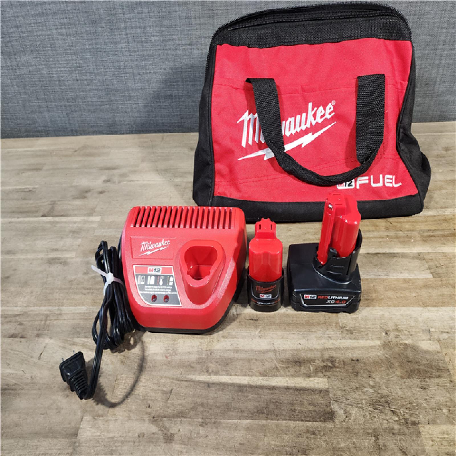 HOUSTON LOCATION - AS-IS Milwaukee 3497-22 12V Brushless Hammer Drill and Impact Driver Combo Kit