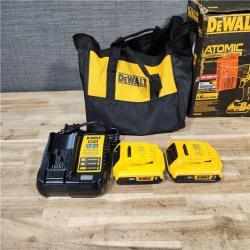 HOUSTON LOCATION - AS-IS DEWALT ATOMIC 20-Volt MAX Lithium-Ion Cordless Combo Kit