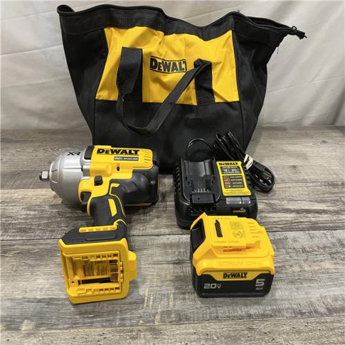 AS-IS DEWALT 20V MAX Lithium-Ion Cordless 1/2 in. Impact Wrench Kit