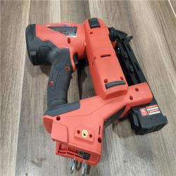 AS-IS MILWAUKEE FUEL 18-Volt Lithium-Ion Brushless Cordless 18-Gauge 1/4 in. Narrow Crown Stapler (Tool-Only)