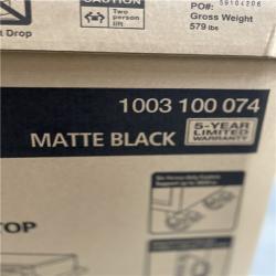 DALLAS LOCATION - Husky 72 in. W x 24 in. D Heavy Duty 18-Drawer Mobile Workbench Cabinet with Adjustable-Height Hardwood Top in Matte Black