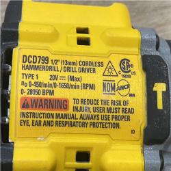 AS-IS DEWALT ATOMIC 20V Lithium-Ion Cordless 1/2 in. Hammer Drill Kit