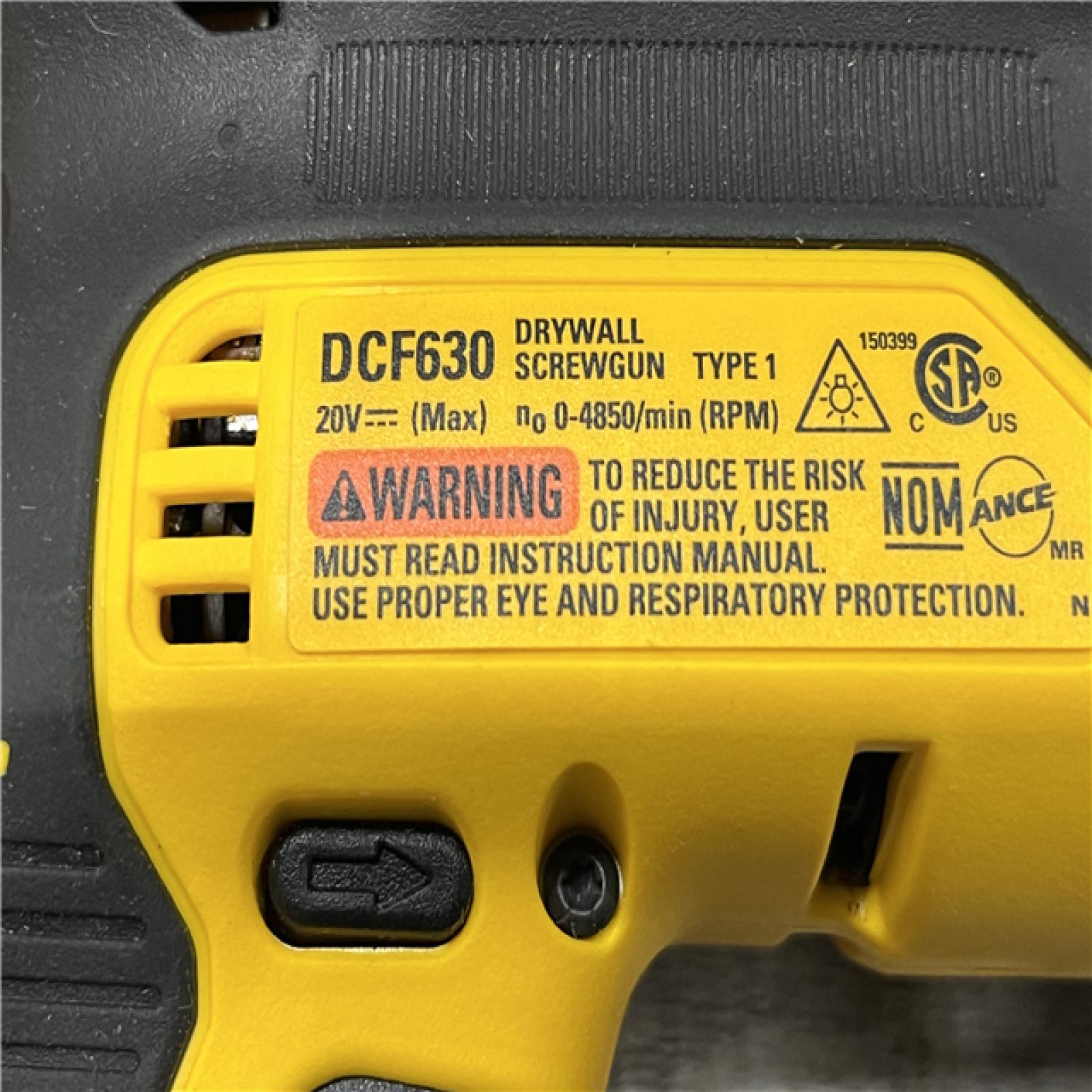 AS-IS DEWALT XR 20V MAX Lithium-Ion Cordless Brushless Screw Gun (Tool Only)