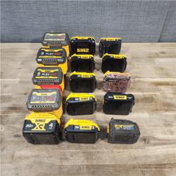 HOUSTON LOCATION - AS-IS DEWALT BATTERY PACK QTY - 15
