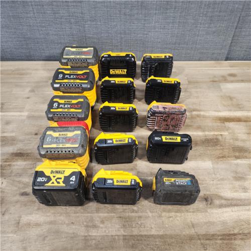 HOUSTON LOCATION - AS-IS DEWALT BATTERY PACK QTY - 15