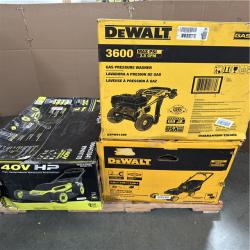 California AS-IS Outdoor Power Equipment