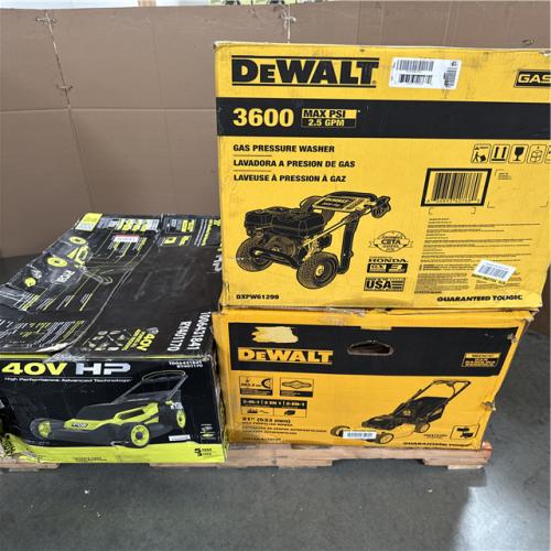 California AS-IS Outdoor Power Equipment