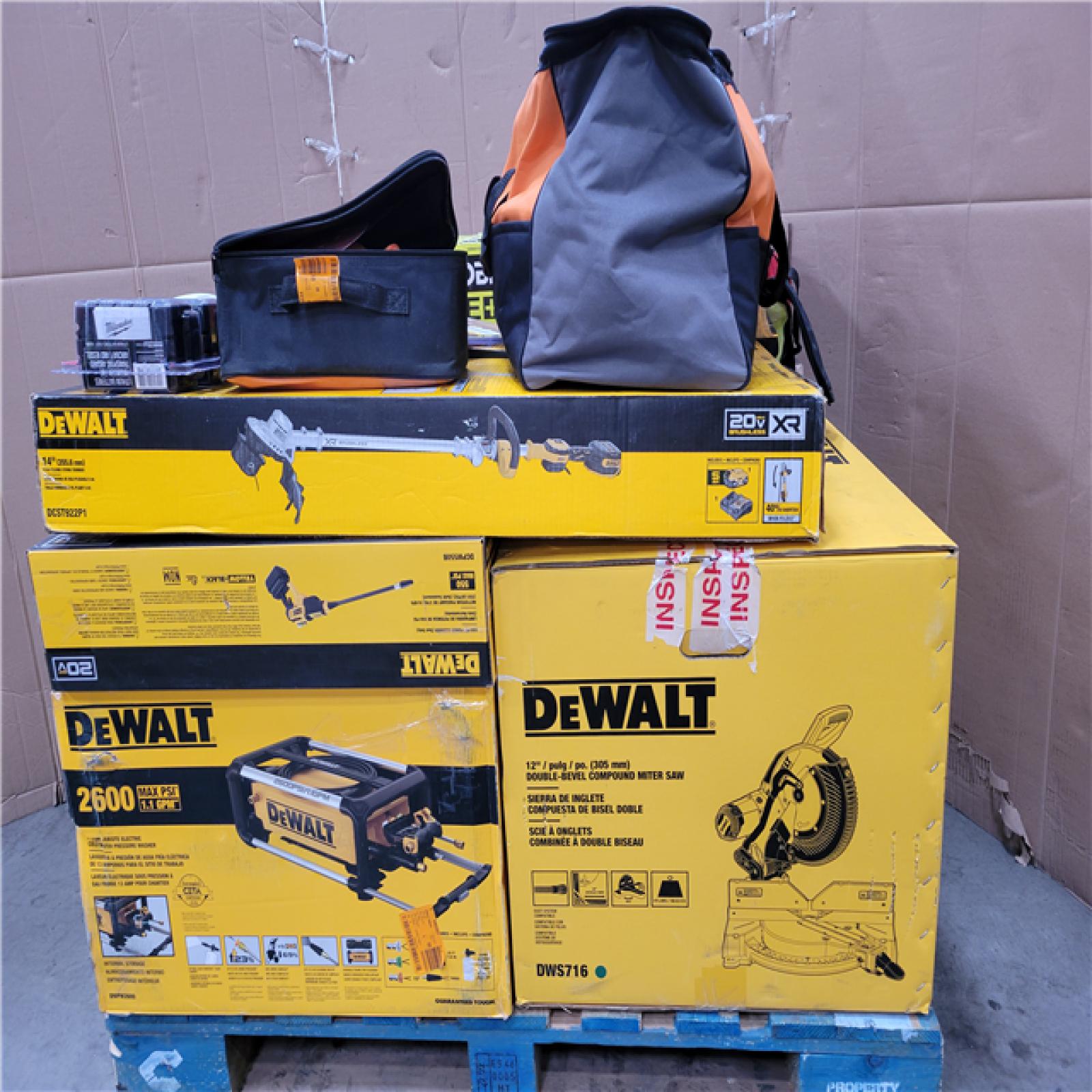 CALIFORNIA AS-IS TOOL PALLET