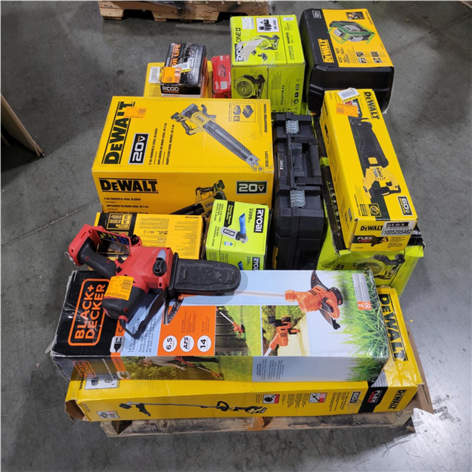 CALIFORNIA AS-IS TOOL PALLET