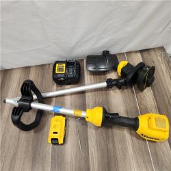 AS-IS DEWALT 20V MAX 13 in. Cordless Battery Powered String Trimmer Kit with (1) 4 Ah Battery & Charger