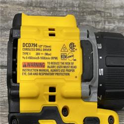 AS-IS DEWALT ATOMIC 20-Volt MAX Lithium-Ion Cordless Combo Kit