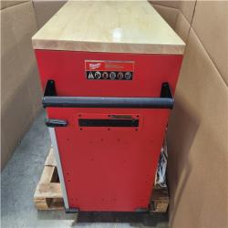 Phoenix LIKE NEW Milwaukee High Capacity 52 in. W x 22.1 in. D 12-Drawer Mobile Workbench Cabinet with Solid Wood Top