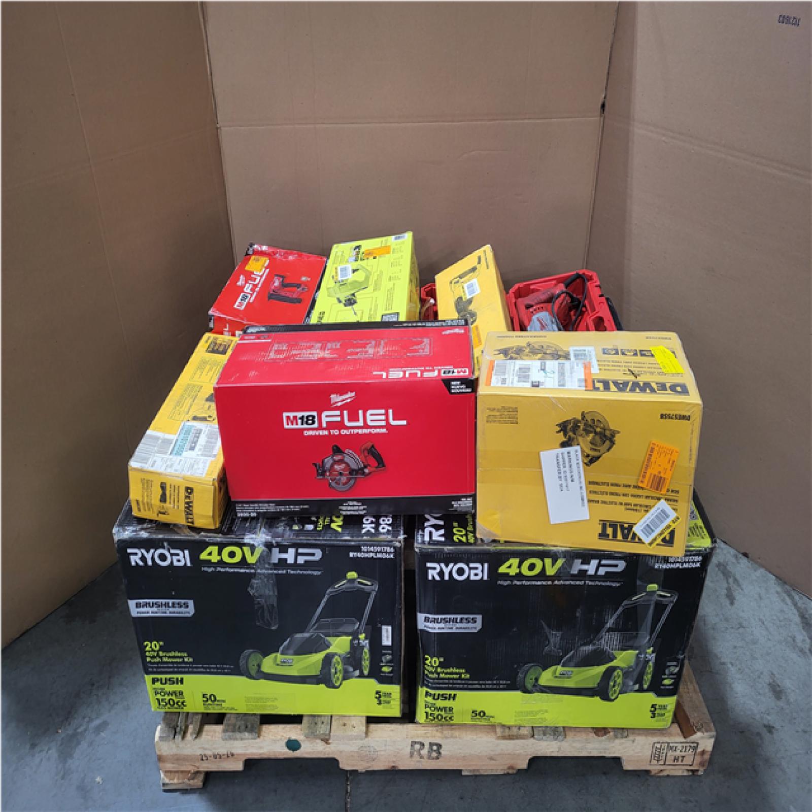 CALIFORNIA AS-IS TOOL PALLET