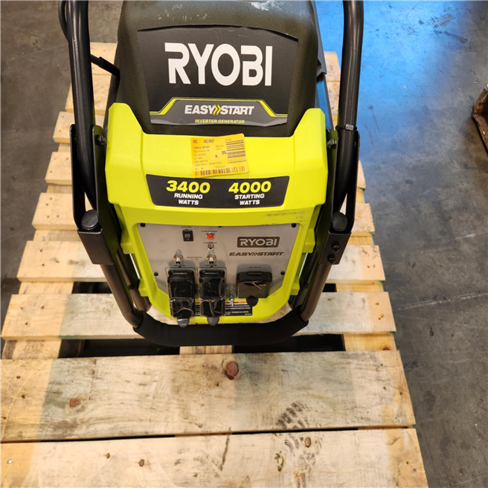 California AS-IS Ryobi 3400 Running Watt 4000 Starting Watt Power Inverter Generator