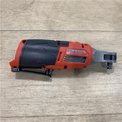AS-IS Milwaukee M18 FUEL 18V Cordless Mid Torque 1/2 in. Impact Wrench W/ M12 FUEL 3/8 in. Ratchet & Battery/Charger Combo Kit