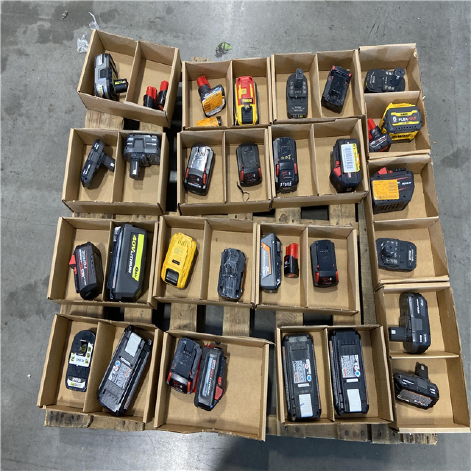 DALLAS LOCATION - AS-IS BATTERY PALLET