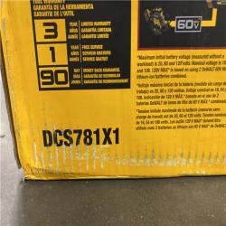 As-Is- DEWALT 60V Lithium-Ion 12 in. Cordless Sliding Miter Saw Kit with 9.0Ah Battery Pack