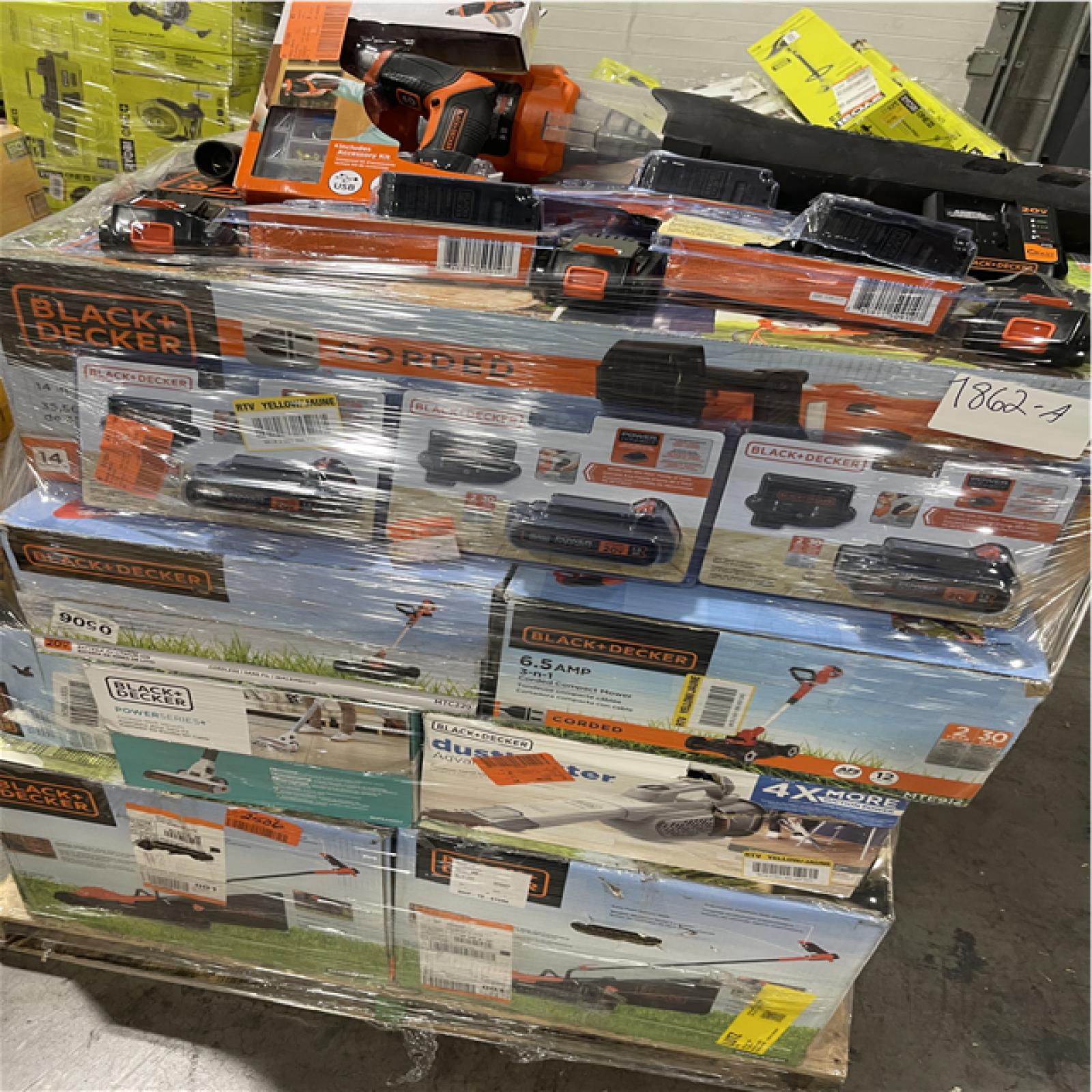 Pittston Location As-Is Power Tools Partial Truckload (11 Pallets) 7862-A
