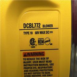 AS-IS DEWALT FLEXVOLT 60V MAX 125 MPH 600 CFM Brushless Cordless Battery Powered Blower Kit