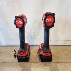 AS-IS- Milwaukee FUEL 18V Lithium-Ion Brushless Cordless Hammer Drill and Impact Driver Combo Kit