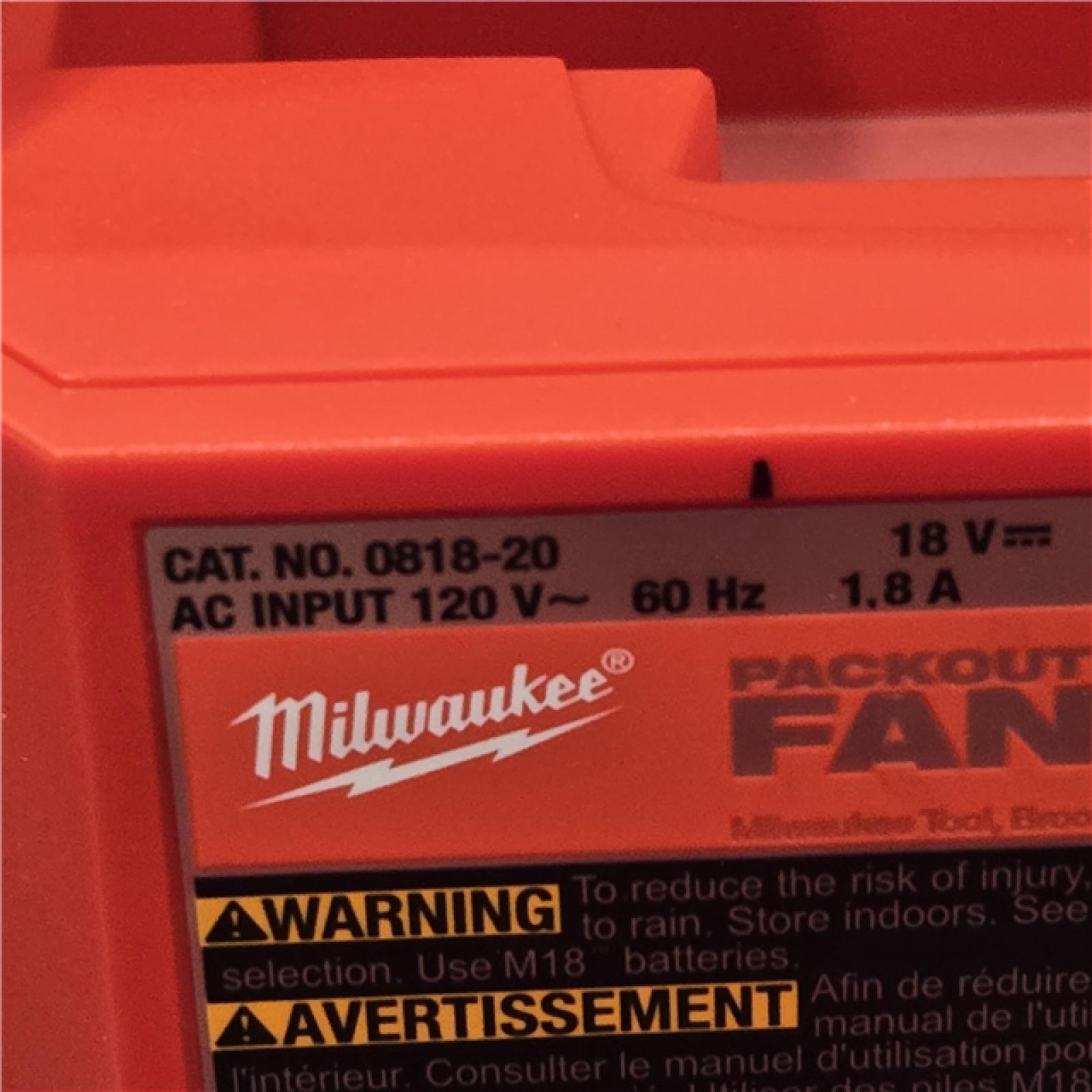 AS-IS Milwaukee M18 16 in. Personal Fan (Tool-Only)