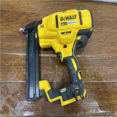 AS-IS DEWALT Cordless 18-Gauge Narrow Crown Stapler (Tool Only)