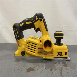AS-IS - DEWALT 20V MAX XR Cordless Brushless 3-1/4 in. Planer