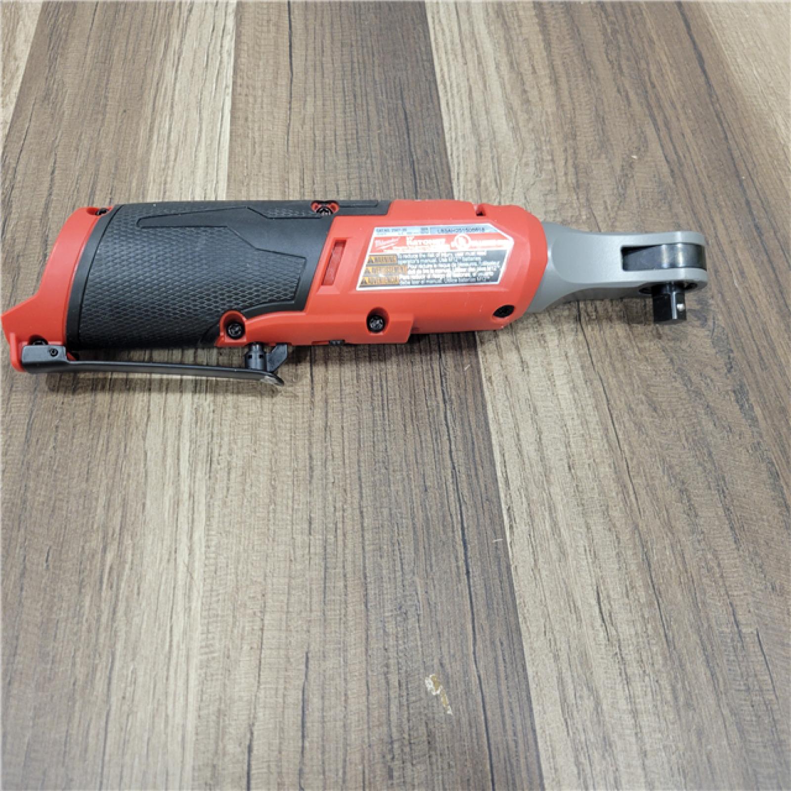 AS-IS Milwaukee 2567-20 M12 FUEL Brushless Lithium-Ion 3/8 in. Cordless High Speed Ratchet (Tool Only)