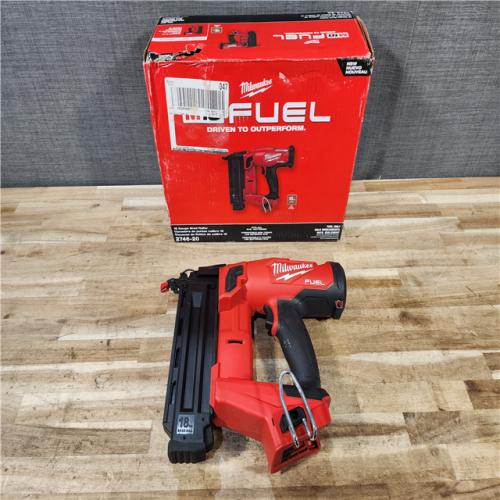 HOUSTON LOCATION - AS-IS Milwaukee FUEL 18-Volt Lithium-Ion Brushless Cordless Gen II 18-Gauge Brad Nailer (Tool-Only)