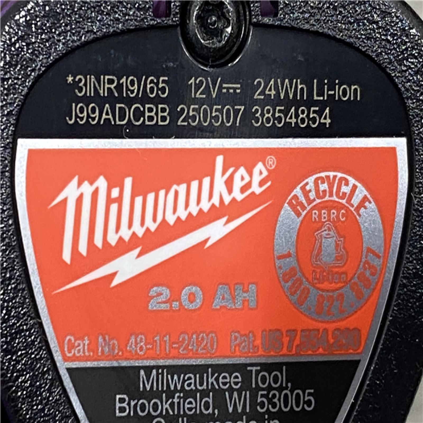 AS-IS Milwaukee 12-Volt Lithium-Ion Brushless Cordless Subcompact Drill &Impact Driver Combo Kit