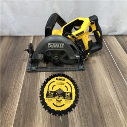 AS-IS DEWALT FLEXVOLT 60V MAX Cordless Brushless 7-1/4 in. Wormdrive Style Circular Saw (Tool Only)